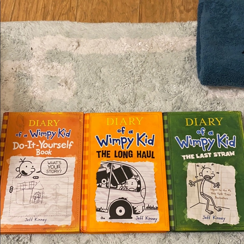 Diary of a wimpy kid books
